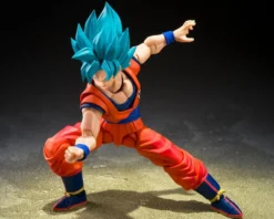Dragon Ball Super S.H.Figuarts Actionfigur Super Saiyan God Super Son Guko (Blue Power) 15 cm