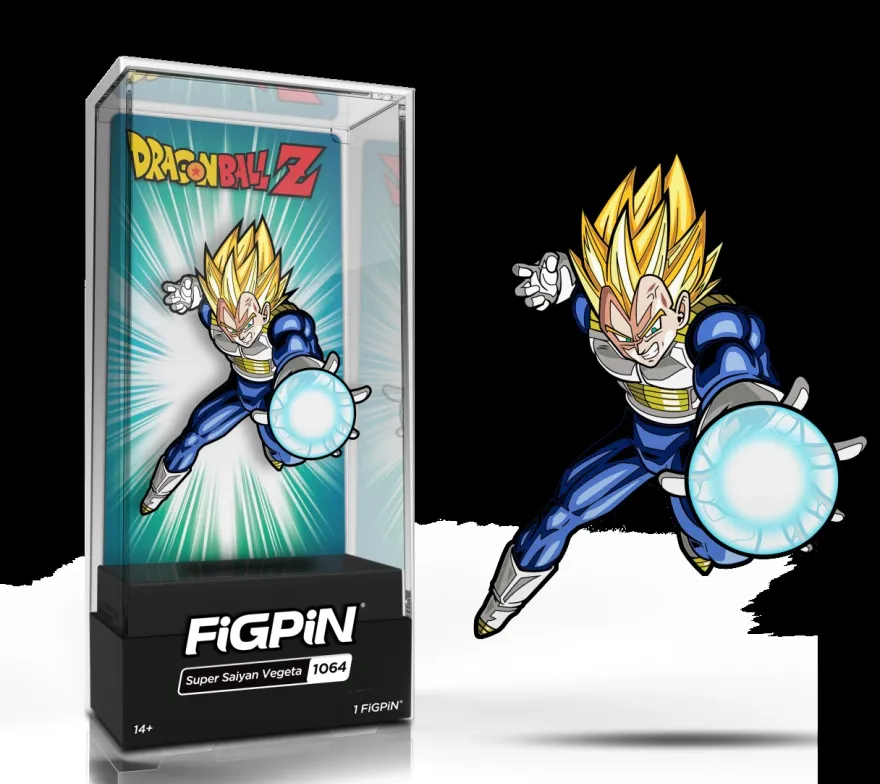 Dragon Ball z FiGPiN Super Saiyan Vegeta #1064