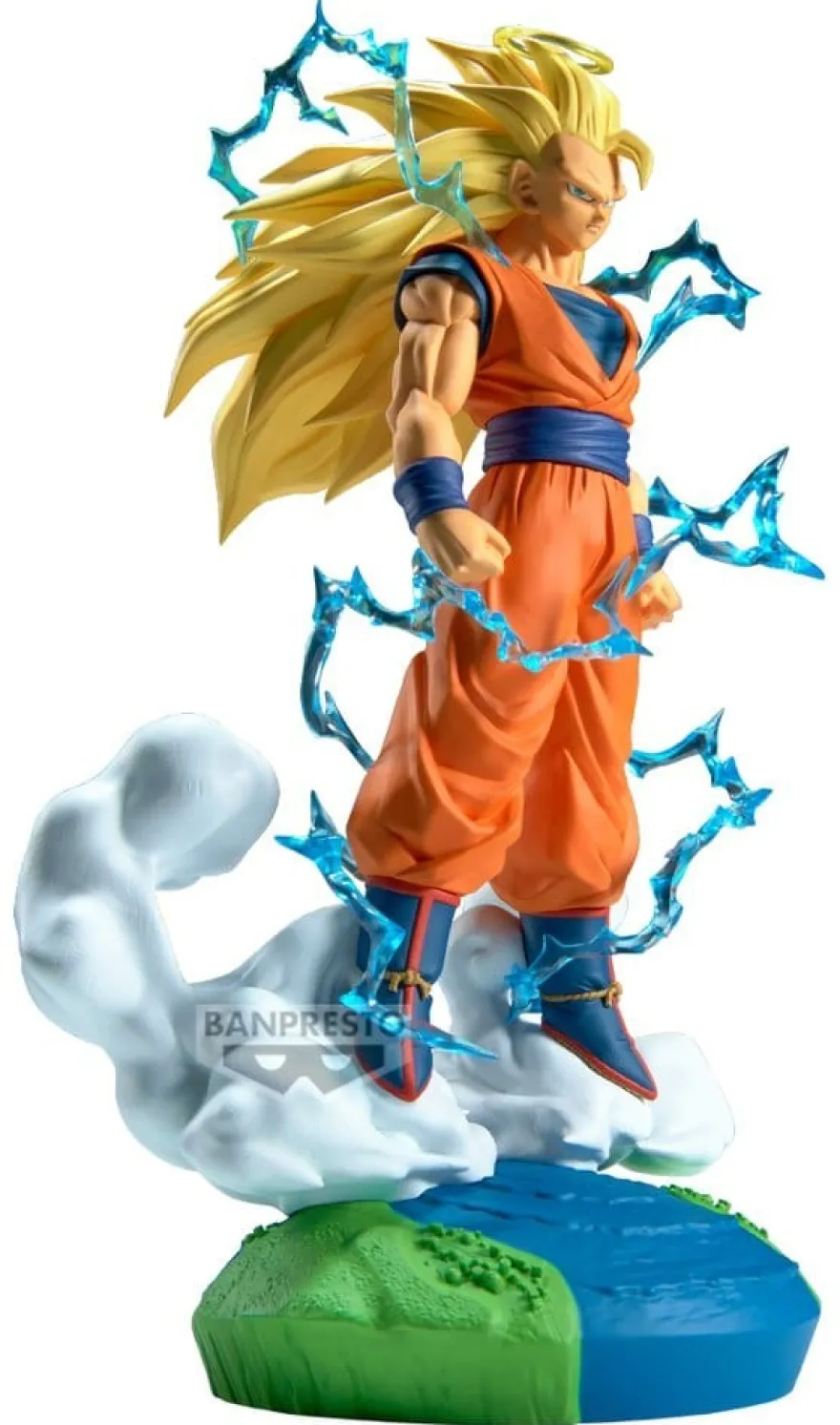 Dragon Ball Z History Box PVC-Figur Super Saiyan 3 Son Goku 18 cm