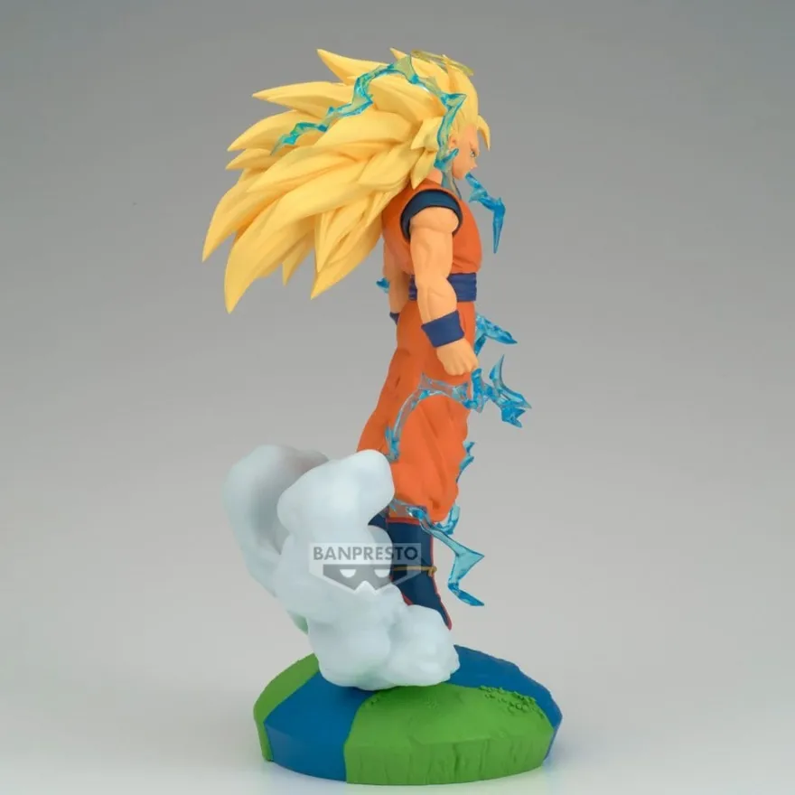 Dragon Ball Z History Box PVC-Figur Super Saiyan 3 Son Goku 18 cm