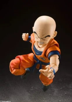 Dragon Ball Z S.H. Figuarts Actionfigur Krillin-Earth's Strongest Man (Neuauflage) 12 cm