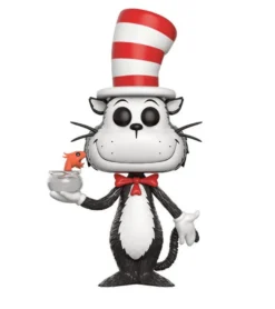 Dr. Seuss POP! Books Vinyl Figur Cat In The Hat (Fish Bowl) 9 cm