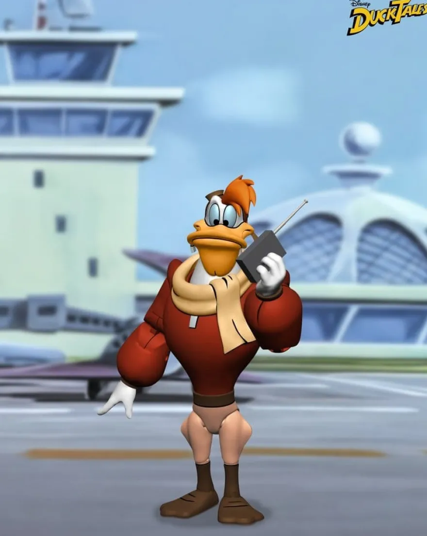 DuckTales Ultimate Actionfigur Quack der Bruchpilot 18 cm