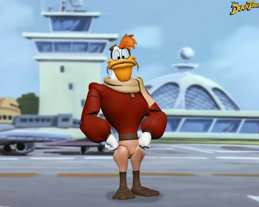 DuckTales Ultimate Actionfigur Quack der Bruchpilot 18 cm