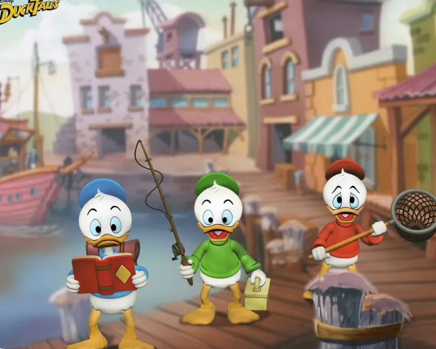 DuckTales Ultimate Actionfiguren 3er-Pack Tick, Trick und Track 18 cm