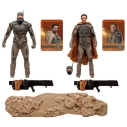 Dune: Teil 2 Actionfiguren 2er-Pack Stilgar & Shishakli (Gold Label) 18 cm