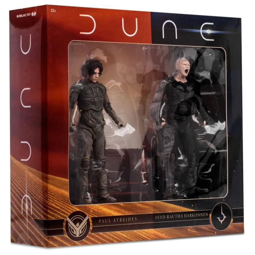 Dune: Teil 2 Actionfiguren 2er-Pack Paul Atreides & Feyd-Rautha Harkonnen 18 cm