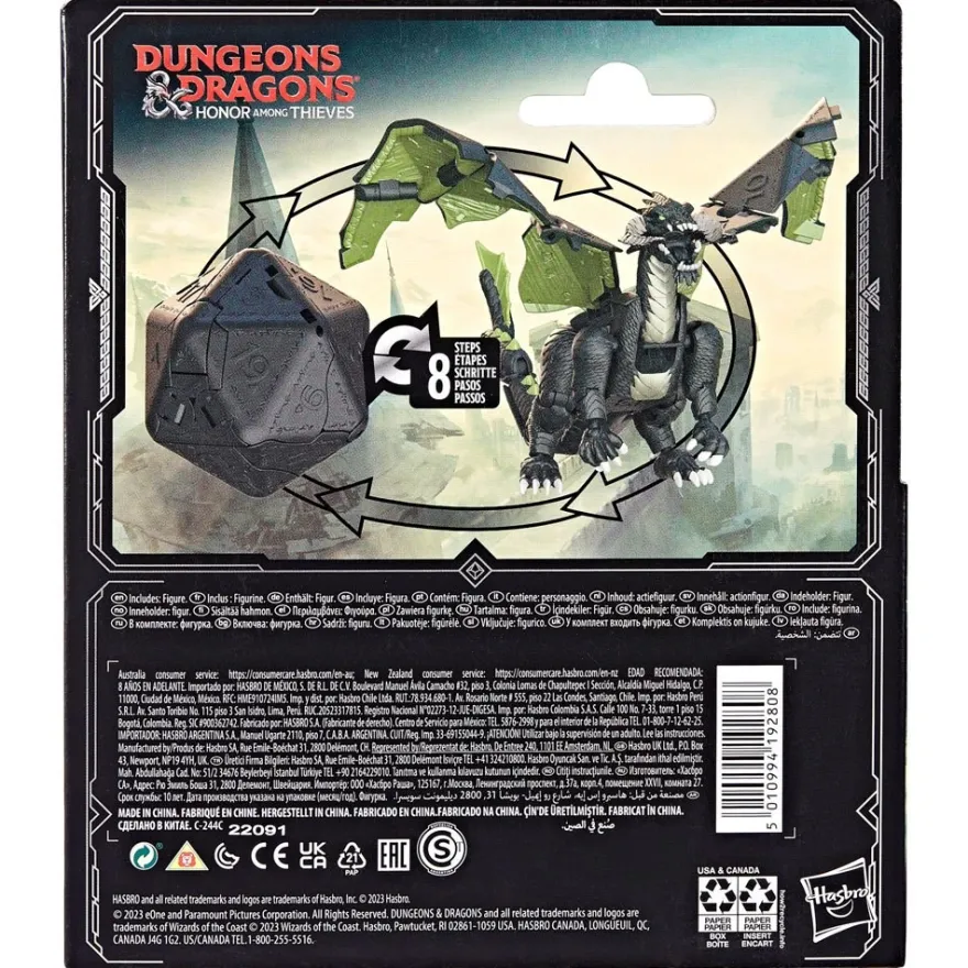 Dungeons & Dragons: Honor Among Thieves Dicelings Actionfigur Rakor