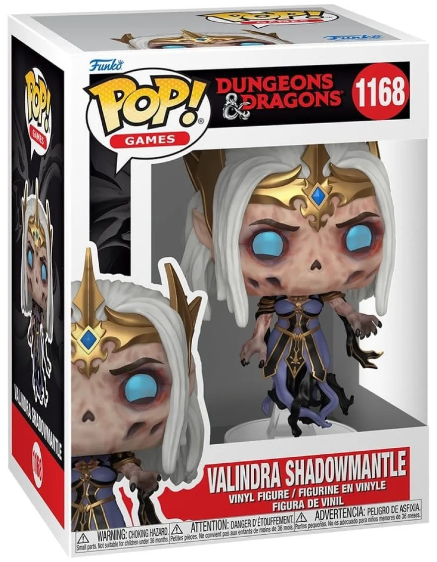 Dungeons & Dragons POP! Games Vinyl Figur Valindra Shadowmantle 9 cm