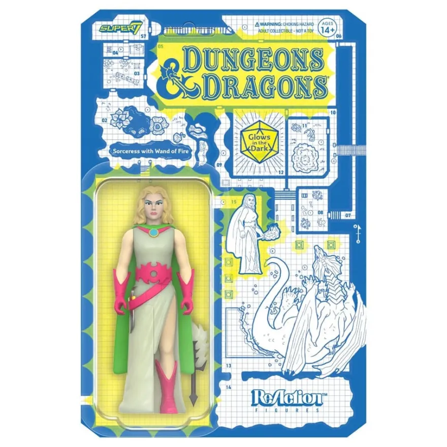 Dungeons & Dragons ReAction Actionfigur Wave 04 Sorceress Glow in the Dark 10 cm