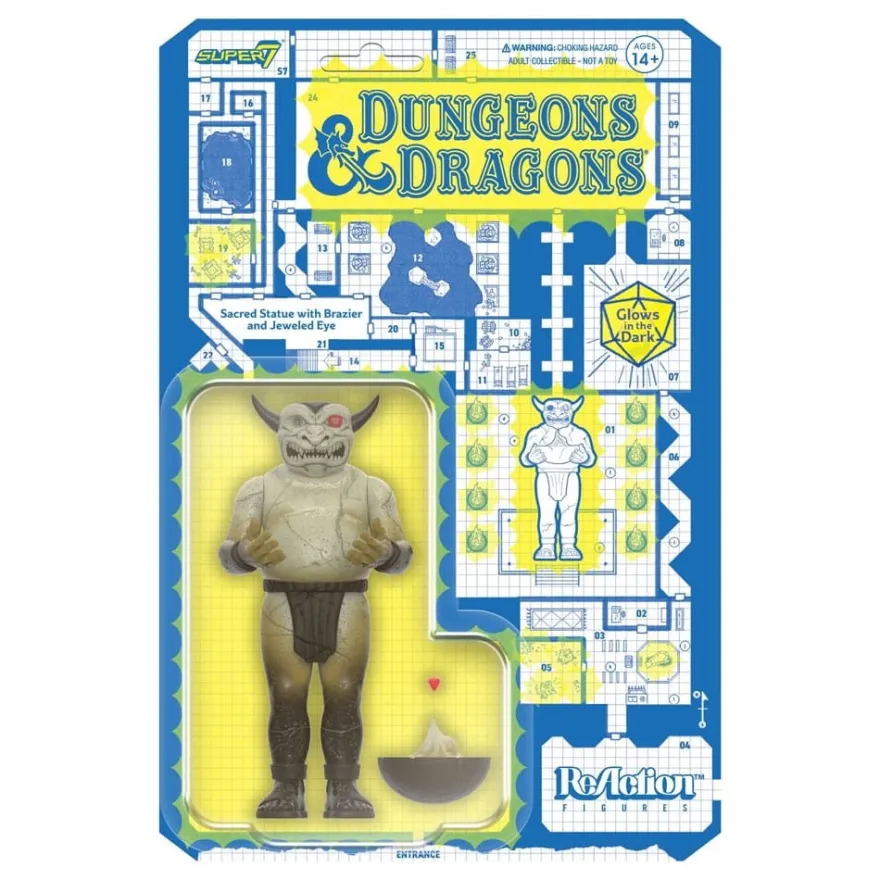Dungeons & Dragons ReAction Actionfigur Wave 04 Sacred Statue Glow in the Dark 10 cm