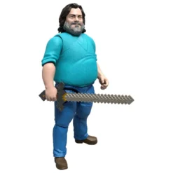Ein Minecraft Film Actionfigur Steve 10 cm