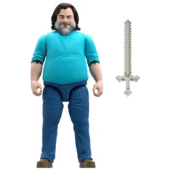 Ein Minecraft Film Actionfigur Steve 30 cm