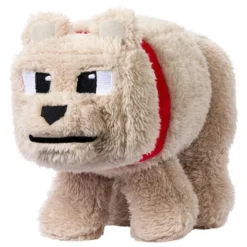 Ein Minecraft Film Plüschfigur Dennis der Wolf 20 cm