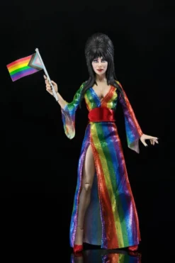 Elvira, Mistress of the Dark Clothed Actionfigur Over the Rainbow Elvira 20 cm