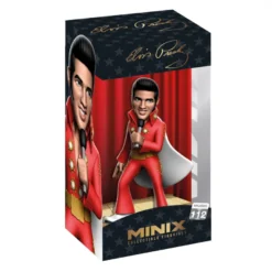 Elvis Presley Minix Figur Elvis Red Suit 12 cm