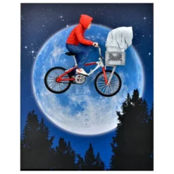 E.T. Der Außerirdische Actionfigur Elliott & E.T. on Bicycle