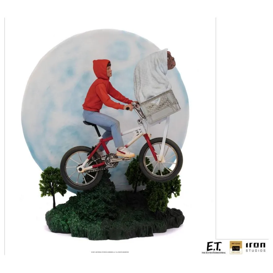 E.T. Der Außerirdische Art Scale Statue 1/10 E.T. & Elliot (Deluxe)
