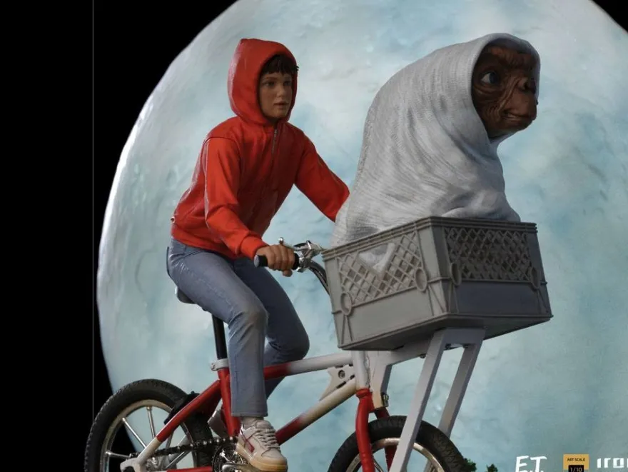 E.T. Der Außerirdische Art Scale Statue 1/10 E.T. & Elliot (Deluxe)