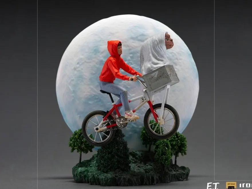 E.T. Der Außerirdische Art Scale Statue 1/10 E.T. & Elliot (Deluxe)