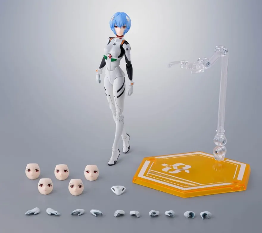 Evangelion S.H.Figuarts Actionfigur Rei Ayanami 14 cm