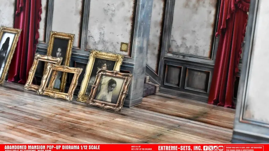 Extreme Sets Abandoned Mansion Pop-Up Diorama 1/12