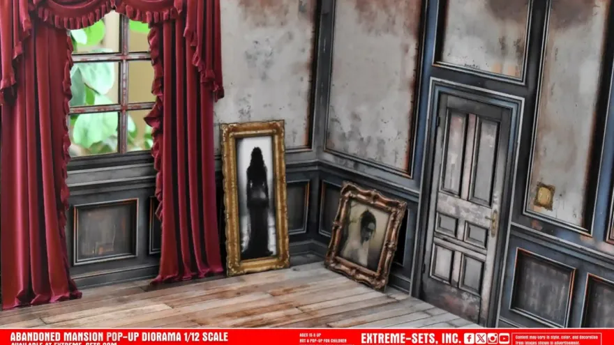 Extreme Sets Abandoned Mansion Pop-Up Diorama 1/12