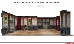 Extreme Sets Abandoned Mansion Pop-Up Diorama 1/12