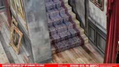 Extreme Sets Abandoned Mansion Pop-Up Diorama 1/12