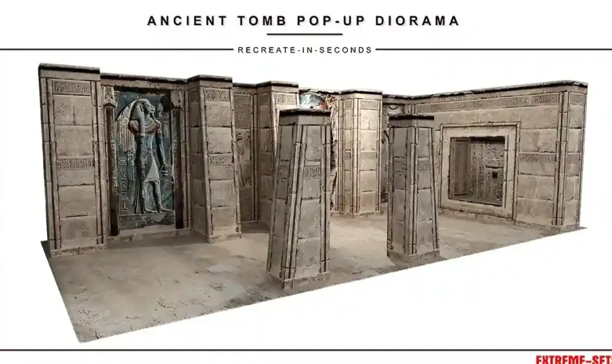 Extreme Sets Ancient Tomb Pop-Up Diorama 1/12