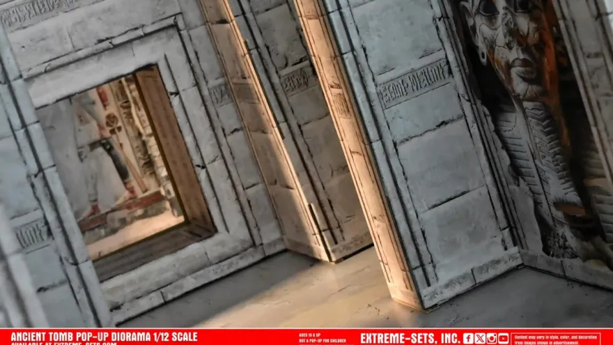 Extreme Sets Ancient Tomb Pop-Up Diorama 1/12