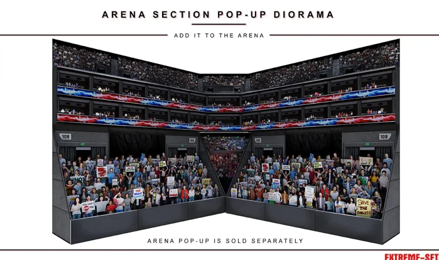 Extreme Sets Arena Section Pop-Up Diorama 1/12