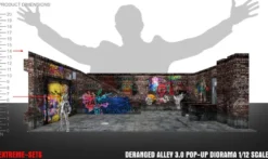 Extreme Sets Deranged Alley 3.0 Pop-Up Diorama 1/12