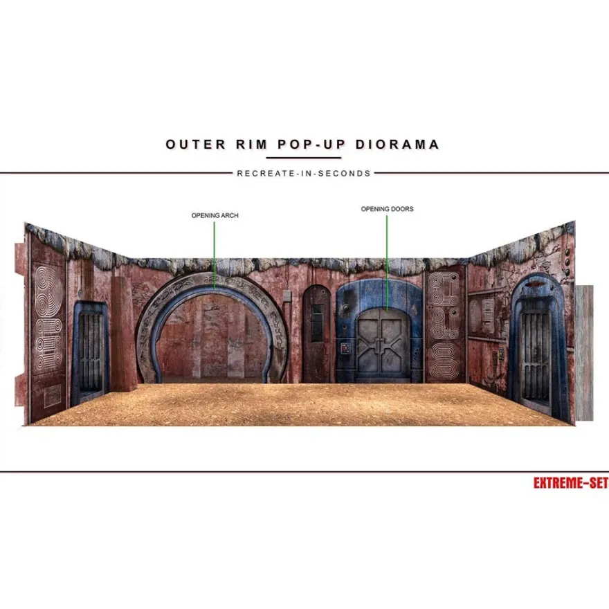Extreme Sets Outer Rim Pop-Up Diorama 1/12