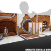 Extreme Sets Pop-Up Diorama Display Pack Animated Sewer 1/12