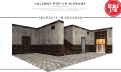 Extreme Sets Pop-Up Diorama Hallway Set 1/18