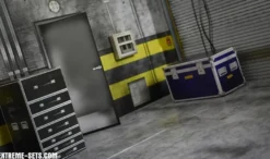 Extreme Sets Pop-Up Diorama Vintage Backstage Set 1/18
