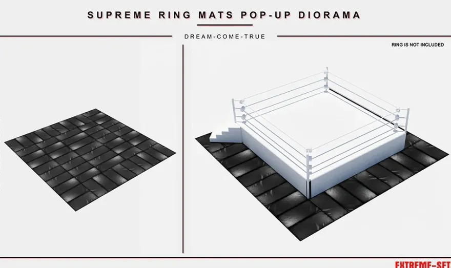 Extreme-Sets Ringmatten Pop-Up Diorama 1/12