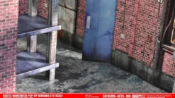 Extreme Sets Rustic Warehouse Pop-Up Diorama 1/12
