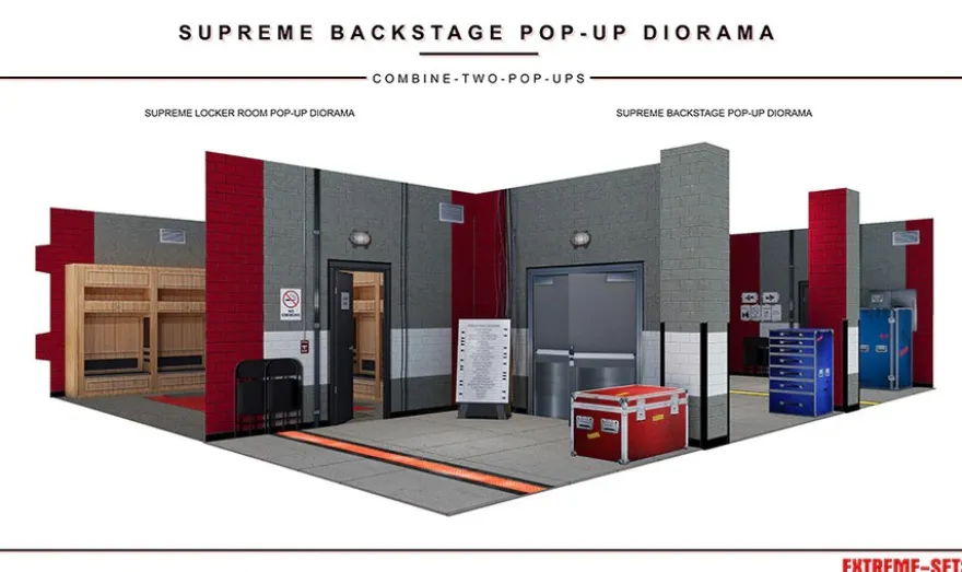 Extreme-Sets Supreme Backstage Pop-Up Diorama 1/12
