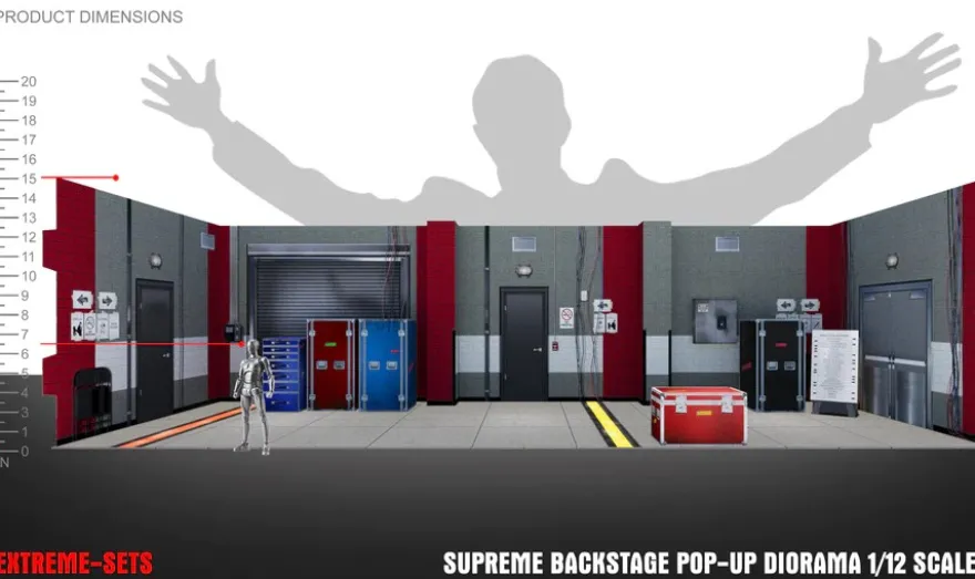 Extreme-Sets Supreme Backstage Pop-Up Diorama 1/12