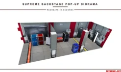 Extreme-Sets Supreme Backstage Pop-Up Diorama 1/12