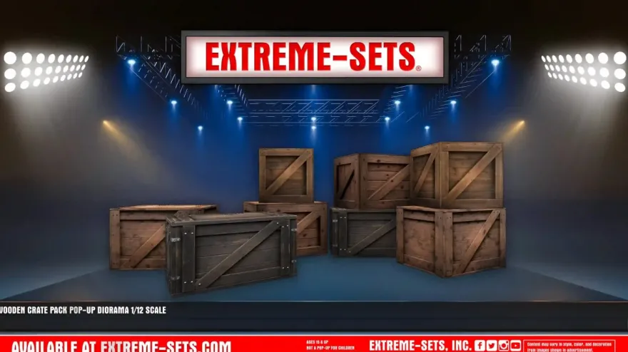 Extreme Sets Wooden Pack Pop-Up Diorama 1/12