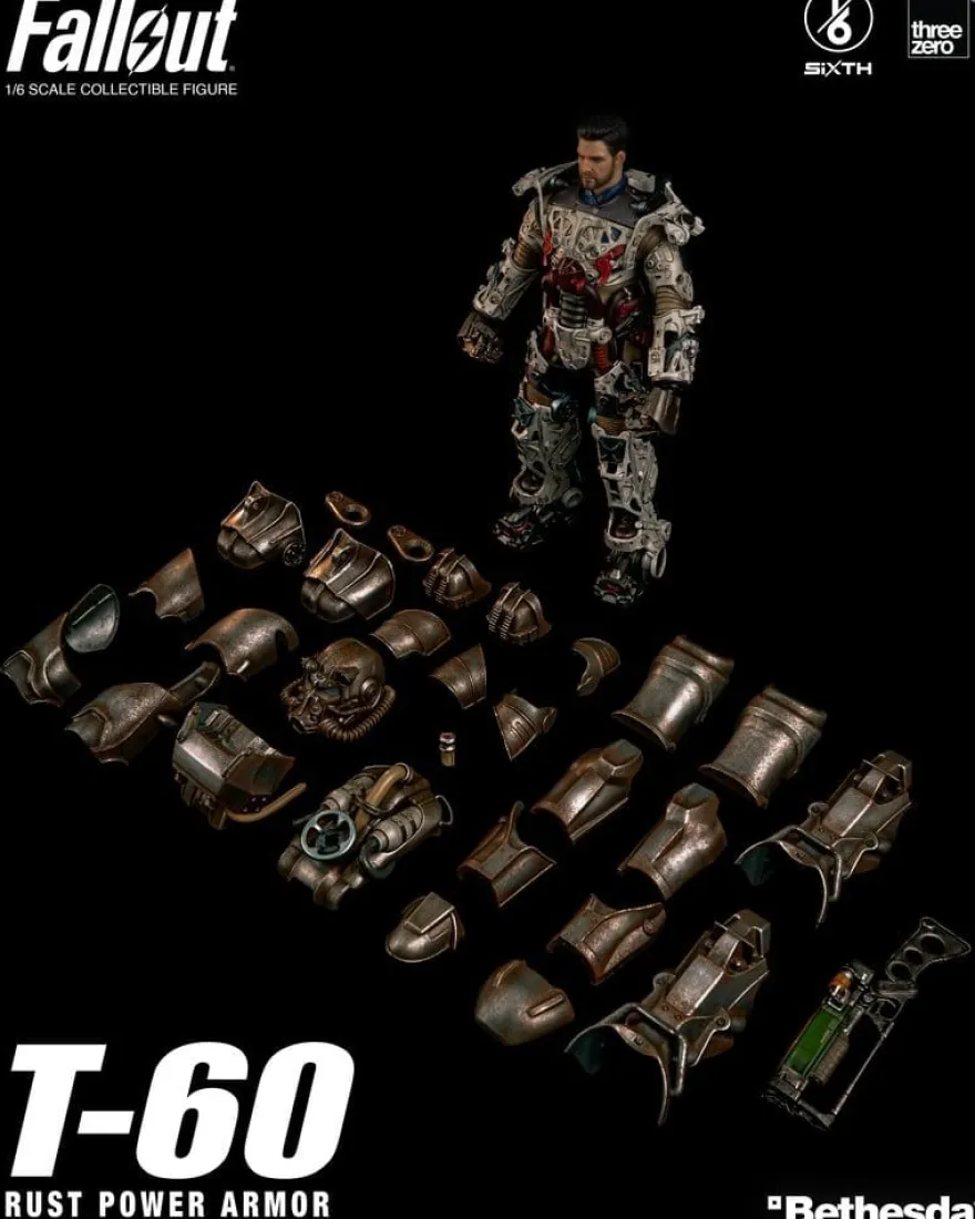 Fallout Actionfigur 1/6 T-60 Rust Power Armor