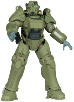 Fallout 76 Gaming Edition Actionfigur T-45 Military Armor (Red Platinum Edition) 20 cm