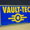 Fallout Me­tall­schild Vault-Tec