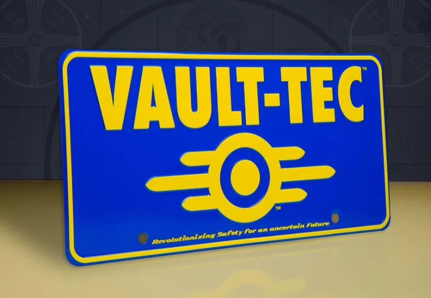 Fallout Metallschild Vault-Tec