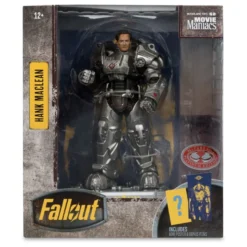 Fallout Movie Maniacs Actionfigur Hank Maclean (Season 2) (Red Platinum Edition) 17 cm