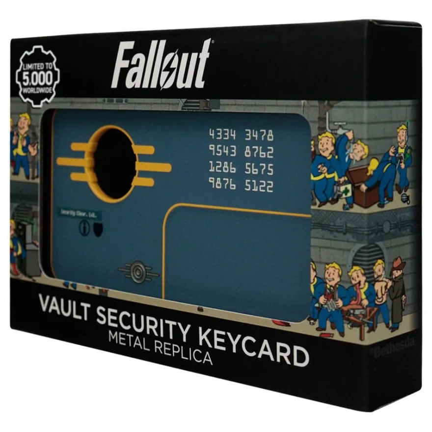 Fallout Replik Vault Security Keycard Limited Edition