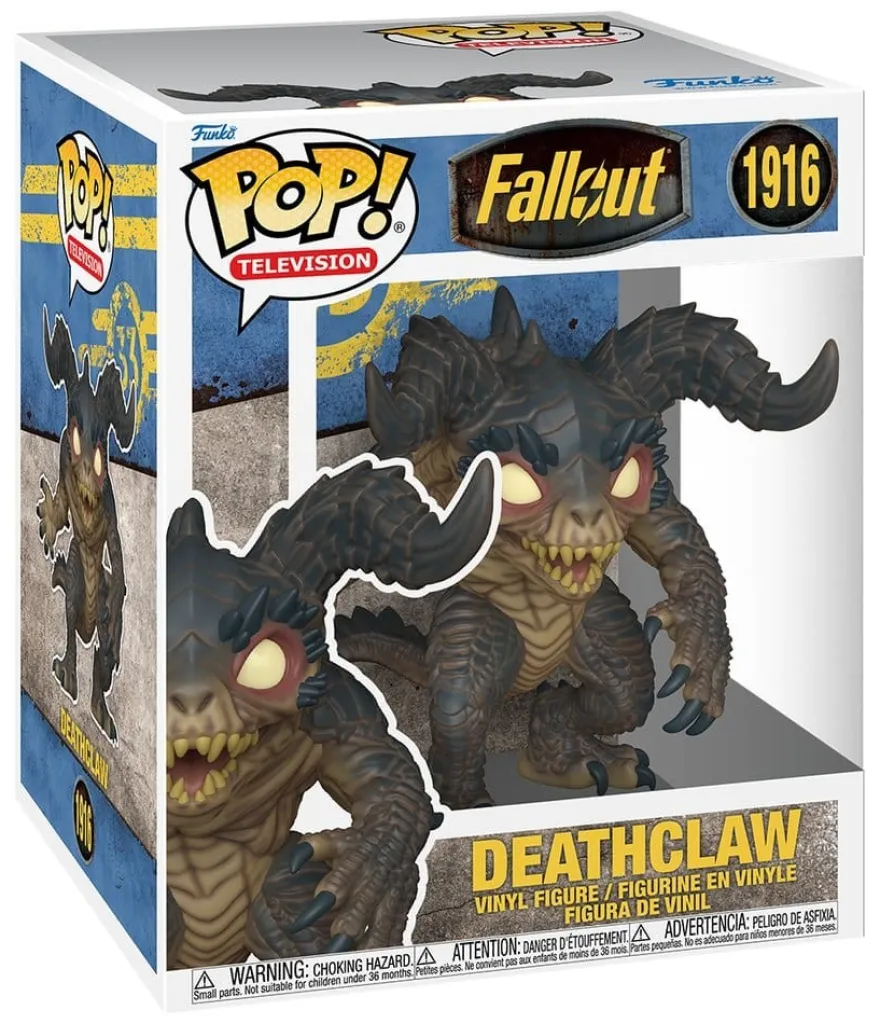 Fallout Super Sized POP! Television Vinyl Figur Deathclaw 15 cm